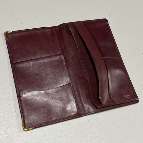 Cartier Bifold Wallet / Check holder Leather - Picture 11 of 16
